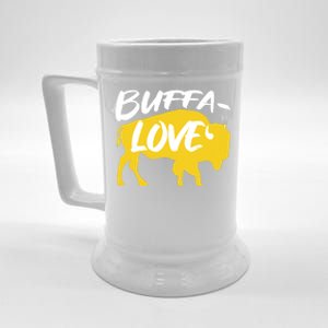 Buffa Love Buffalo Choose Love Design Beer Stein