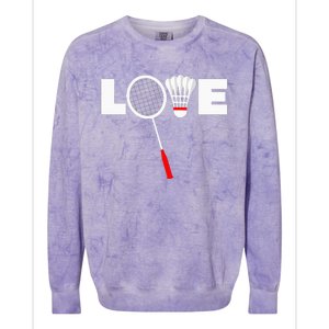 Badminton LOVE Colorblast Crewneck Sweatshirt