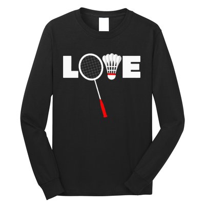 Badminton LOVE Long Sleeve Shirt