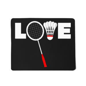 Badminton LOVE Mousepad