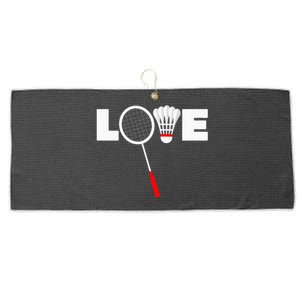 Badminton LOVE Large Microfiber Waffle Golf Towel