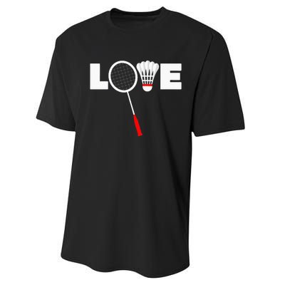 Badminton LOVE Performance Sprint T-Shirt