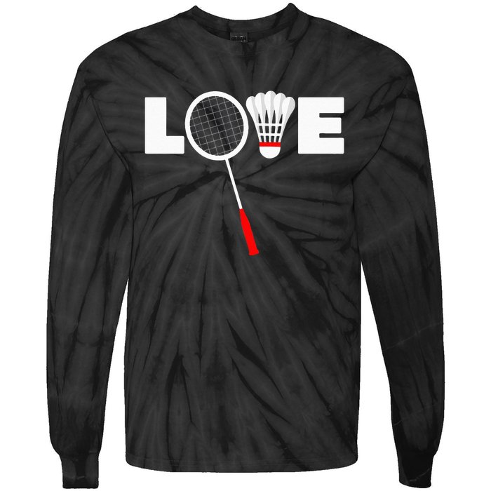 Badminton LOVE Tie-Dye Long Sleeve Shirt