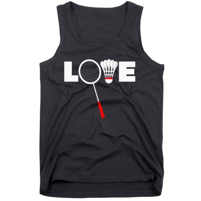 Badminton LOVE Tank Top