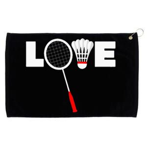 Badminton LOVE Grommeted Golf Towel