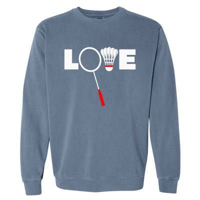 Badminton LOVE Garment-Dyed Sweatshirt