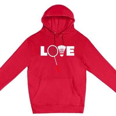 Badminton LOVE Premium Pullover Hoodie