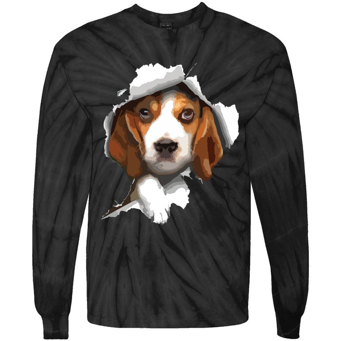 Beagle Lover Beagle Puppy Beagle Owner Beagle Tie-Dye Long Sleeve Shirt