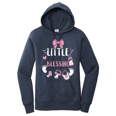 Baby: Little Blessing Cute Gift Sayings Gift Women's Pullover Hoodie