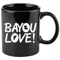 Bayou Love 11oz C Handle Ceramic Mug