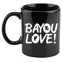 Bayou Love 11oz C Handle Ceramic Mug