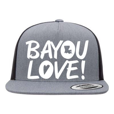 Bayou Love Flat Bill Trucker Hat