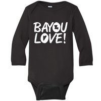 Bayou Love Baby Long Sleeve Bodysuit