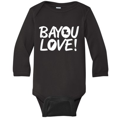 Bayou Love Baby Long Sleeve Bodysuit