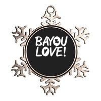 Bayou Love Metallic Star Ornament