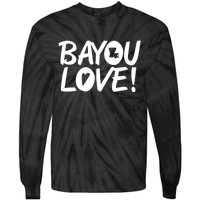 Bayou Love Tie-Dye Long Sleeve Shirt