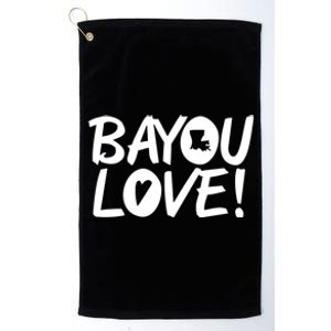 Bayou Love Platinum Collection Golf Towel