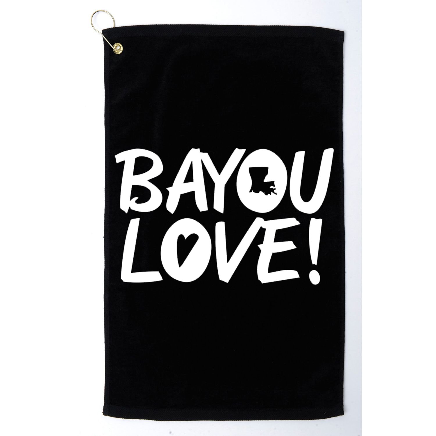Bayou Love Golf Towel
