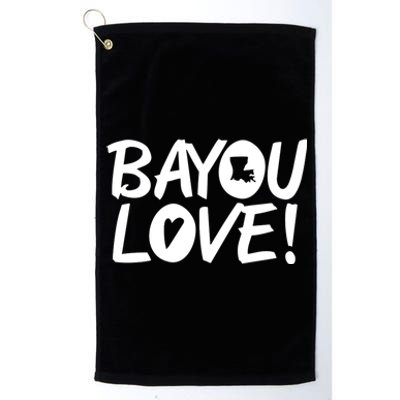 Bayou Love Platinum Collection Golf Towel