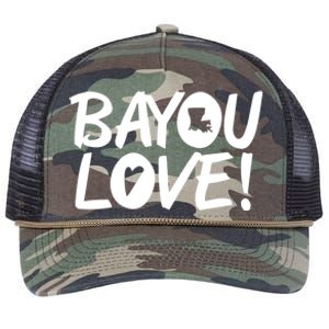 Bayou Love Retro Rope Trucker Hat Cap