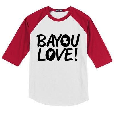 Bayou Love Kids Colorblock Raglan Jersey