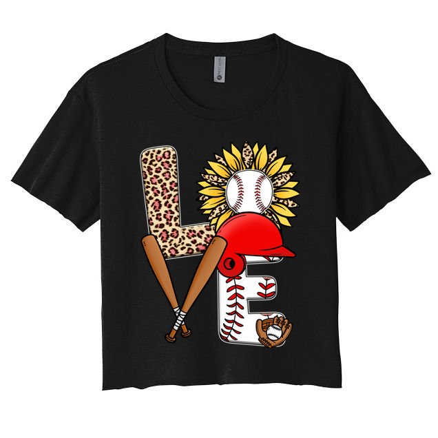 Baseball | Love Baseball Crop Top