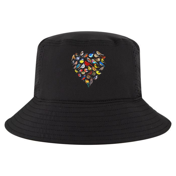 Birds Love Bird Watching Birder Nerd Wildlife Birdwatcher Cool Comfort Performance Bucket Hat
