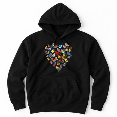Birds Love Bird Watching Birder Nerd Wildlife Birdwatcher Hoodie