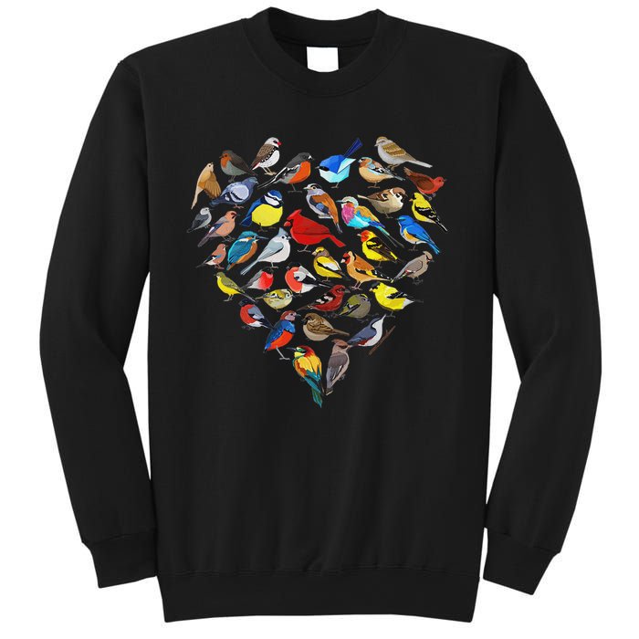 Birds Love Bird Watching Birder Nerd Wildlife Birdwatcher Sweatshirt