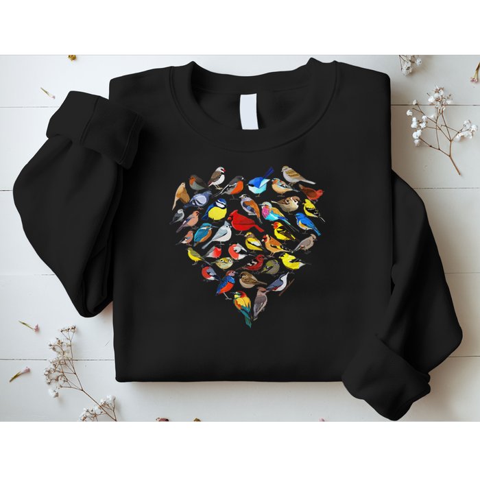 Birds Love Bird Watching Birder Nerd Wildlife Birdwatcher Sweatshirt