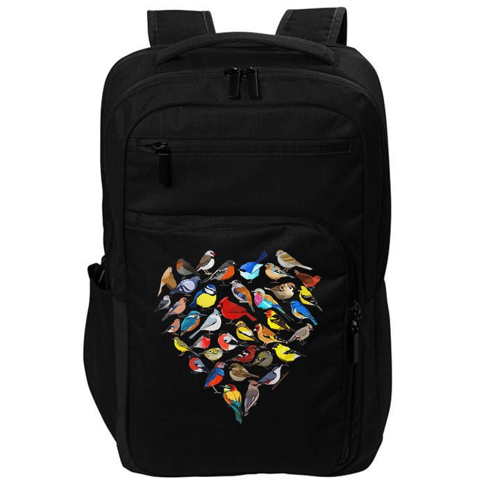 Birds Love Bird Watching Birder Nerd Wildlife Birdwatcher Impact Tech Backpack