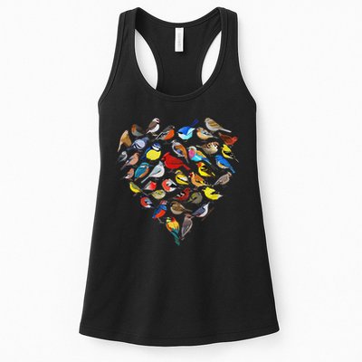 Birds Love Bird Watching Birder Nerd Wildlife Birdwatcher Womens Tank Top