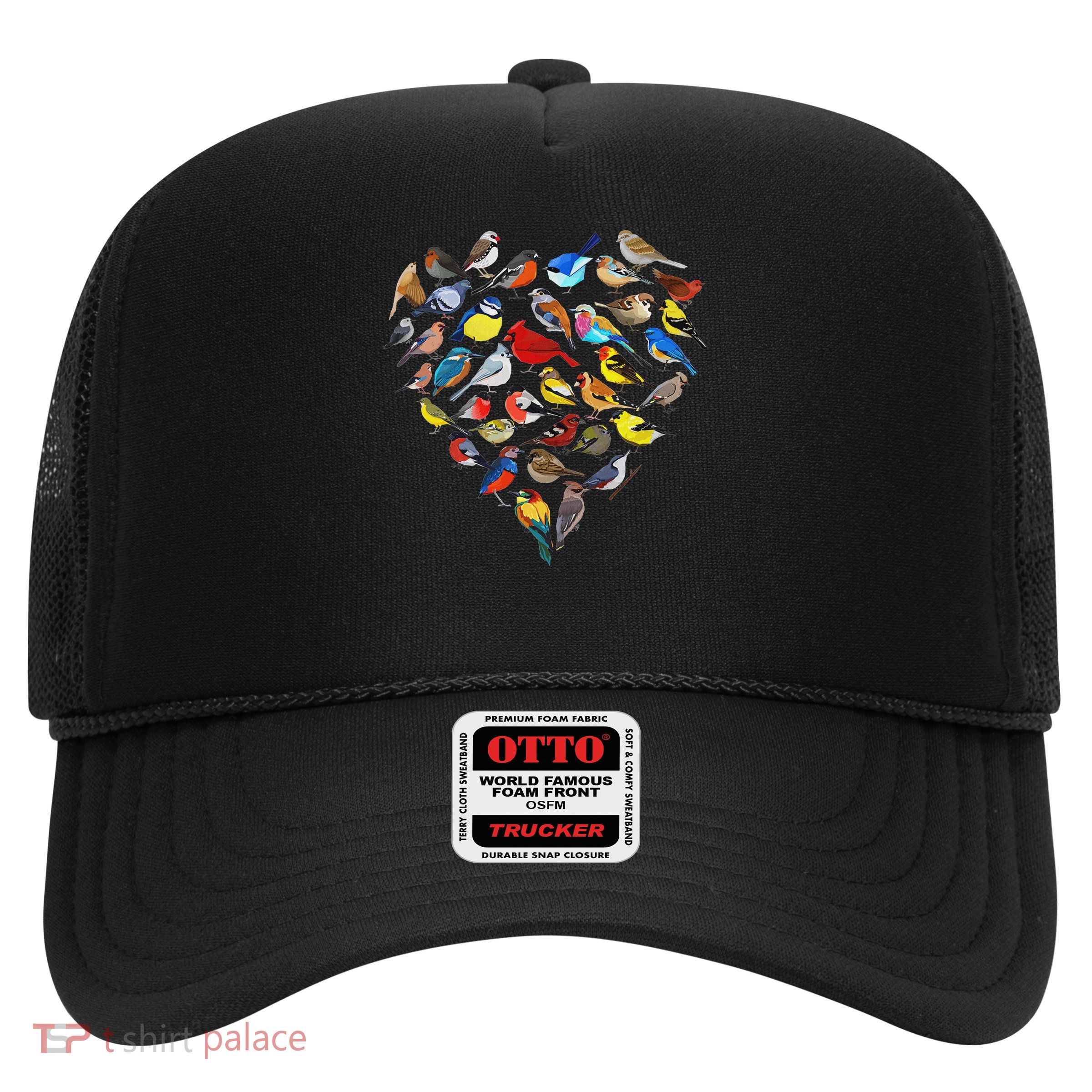 Birds Love Bird Watching Birder Nerd Wildlife Birdwatcher Trucker Hat