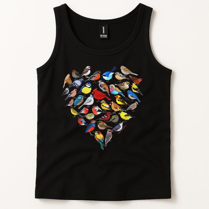Birds Love Bird Watching Birder Nerd Wildlife Birdwatcher Tank Top