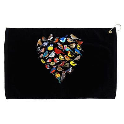 Birds Love Bird Watching Birder Nerd Wildlife Birdwatcher Grommeted Golf Towel