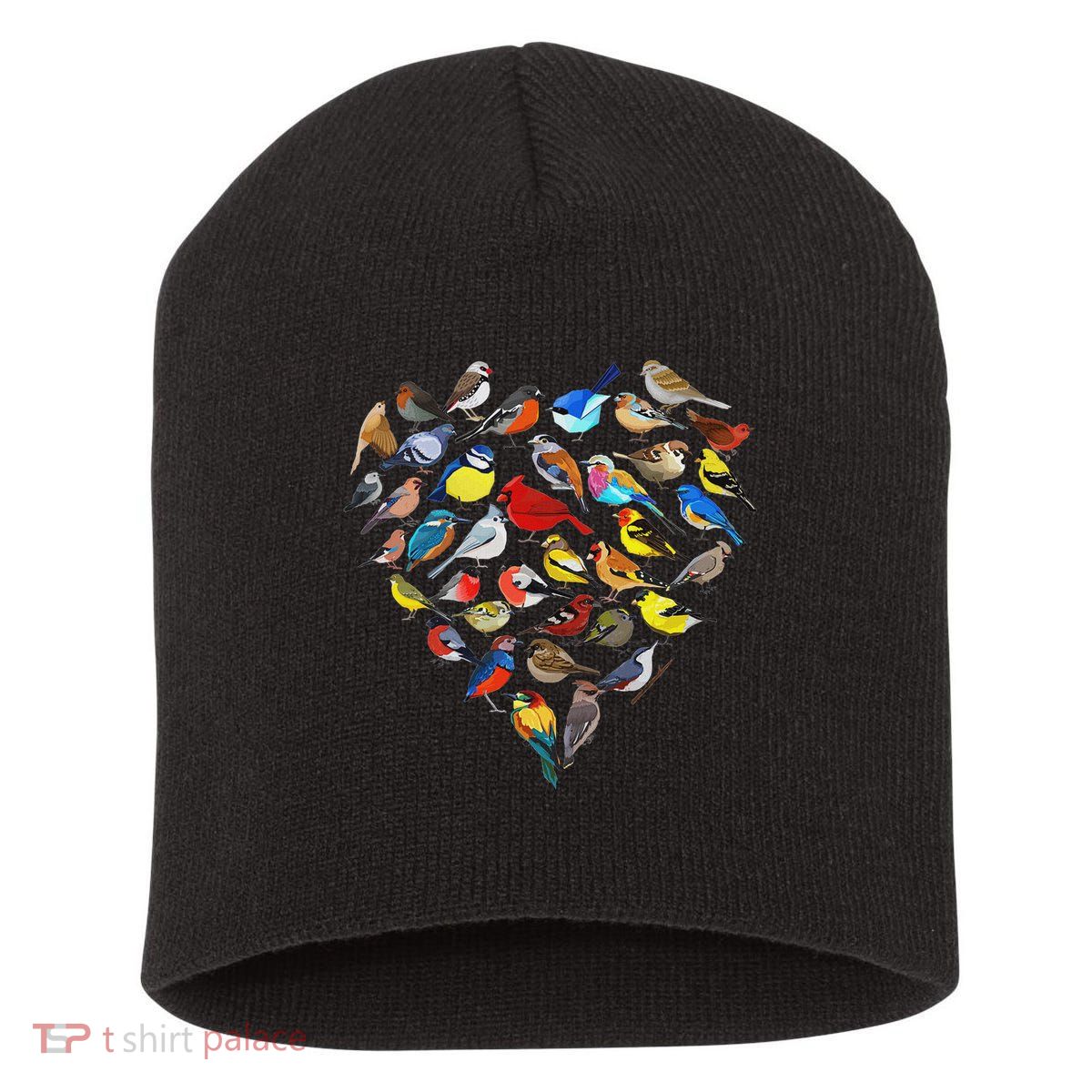 Birds Love Bird Watching Birder Nerd Wildlife Birdwatcher Short Acrylic Beanie