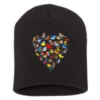 Birds Love Bird Watching Birder Nerd Wildlife Birdwatcher Short Acrylic Beanie