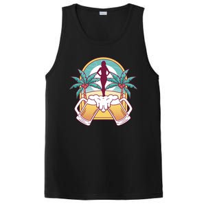 Beer Lover Beach Paradise PosiCharge Competitor Tank