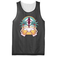 Beer Lover Beach Paradise Mesh Reversible Basketball Jersey Tank