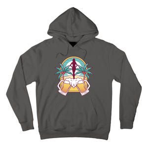 Beer Lover Beach Paradise Tall Hoodie