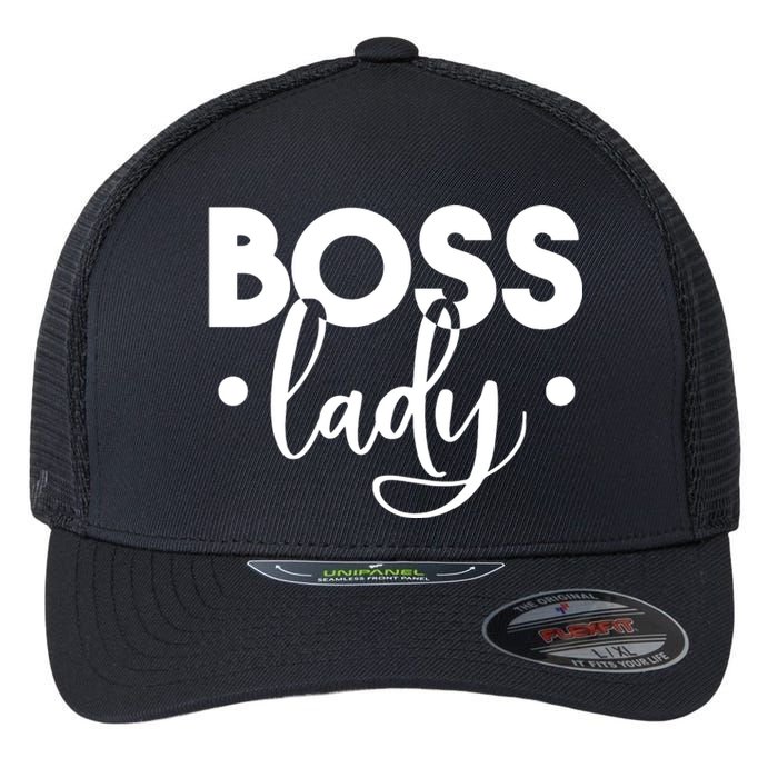 Boss Lady Flexfit Unipanel Trucker Cap