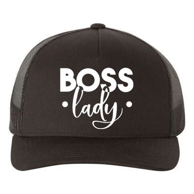 Boss Lady Yupoong Adult 5-Panel Trucker Hat