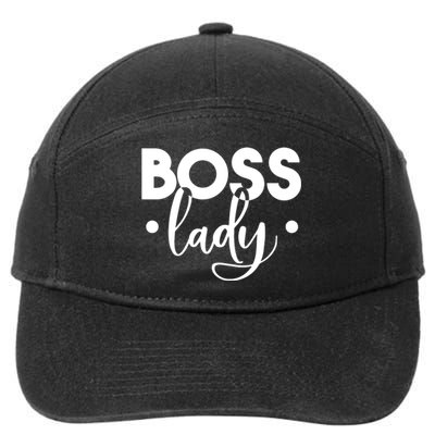 Boss Lady 7-Panel Snapback Hat