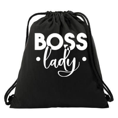 Boss Lady Drawstring Bag