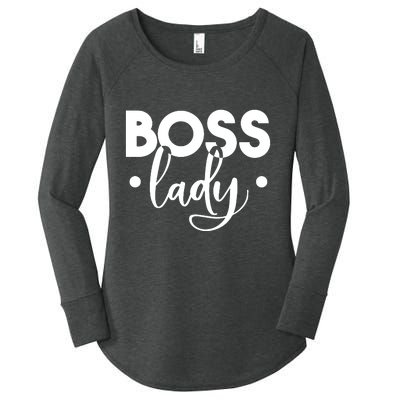 Boss Lady Women's Perfect Tri Tunic Long Sleeve Shirt