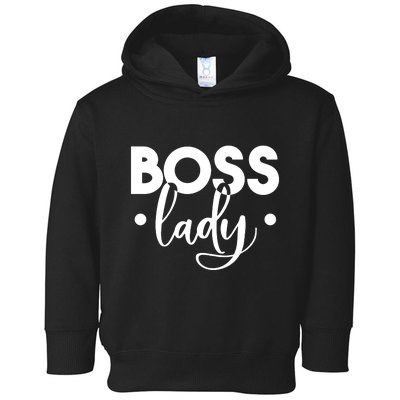 Boss Lady Toddler Hoodie