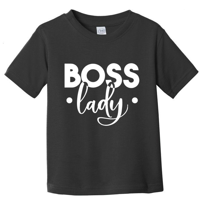 Boss Lady Toddler T-Shirt