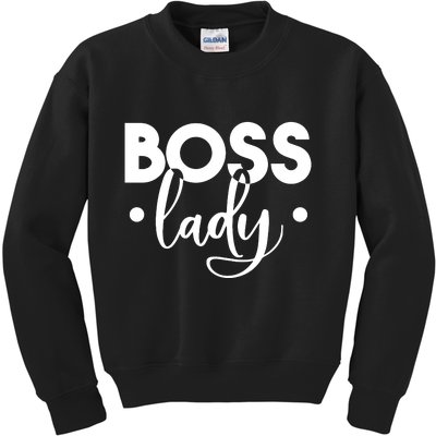 Boss Lady Kids Sweatshirt