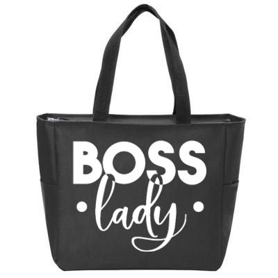 Boss Lady Zip Tote Bag