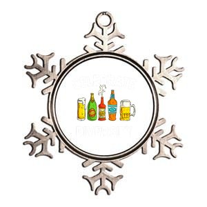 Beer Lovers Celebrate Diversity Funny BeerDrinking Cute Gift Metallic Star Ornament